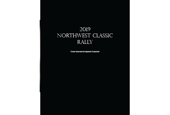 Northwest Classic Rally Program Cover